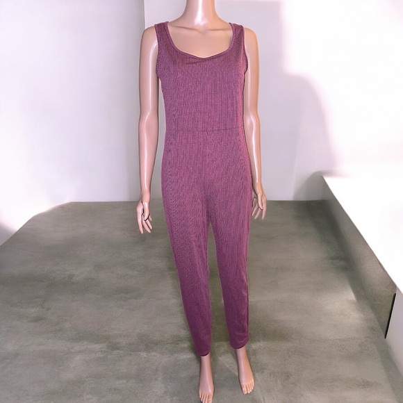 SHEIN Women’s Ribbed Jumpsuit & Cardigan Two-Piece Set - Picture 14 of 16